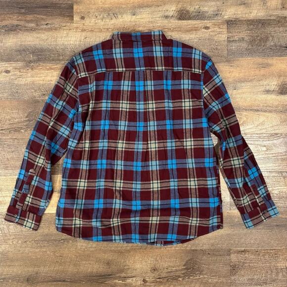 St. John's Bay 2XL XXL Plaid Flannel Shirt Button-Up Gorpcore Outdoor Workwear - Picture 2 of 7